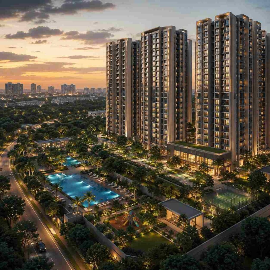 DSR Evoq apartments